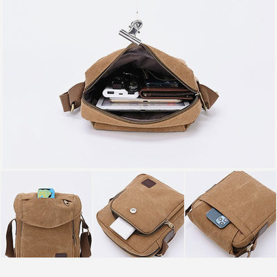Canvas Business Messenger Bag