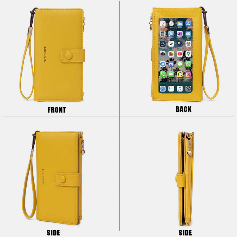 Touch Screen Large Capacity Mobile Phone Bag Purse