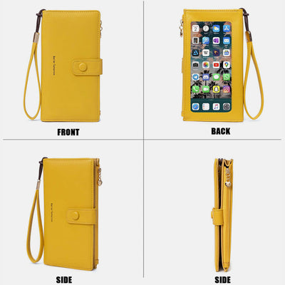 Touch Screen Large Capacity Mobile Phone Bag Purse