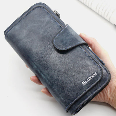 Multifunctional Vintage Large Capacity Long Wallet