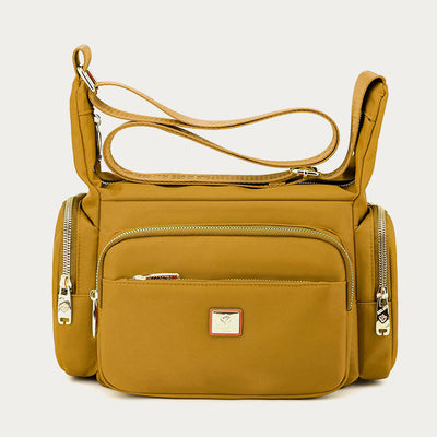 Nylon Crossbody Bag For Women Daily Outfit Multiple Pockets Purse