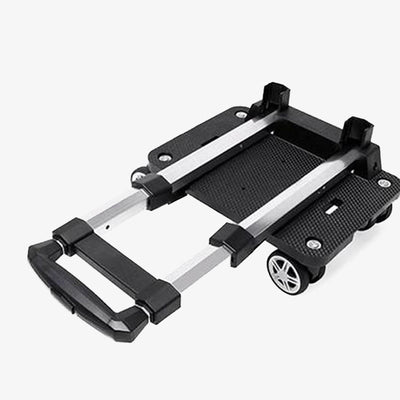 Multifunctional Portable Trolley For Women Detachable Folding Wheel Tote