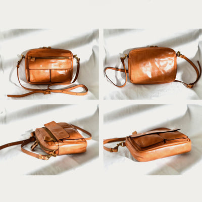 Handmade Crossbody Bag For Women Multi Pocket Fashion Daily Bag