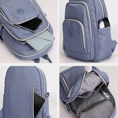 3 Way Use Functional Sling Bag Backpack for Women Lightweight Waterproof
