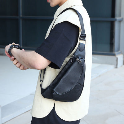 Large Capacity Lightweight Anti-theft Durable Business Sling Bag