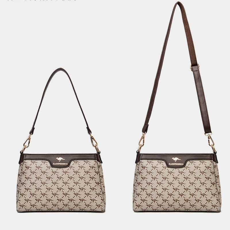 Leather Crossbody Bag for Women Casual Small Trendy Shoulder Purses