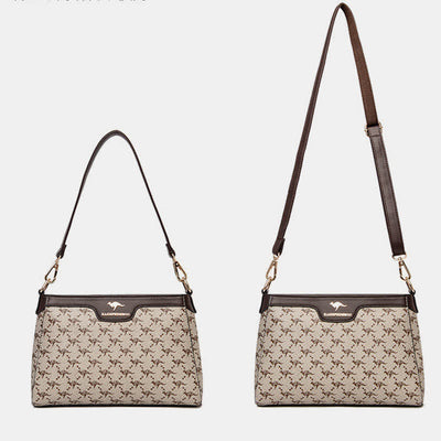 Leather Crossbody Bag for Women Casual Small Trendy Shoulder Purses