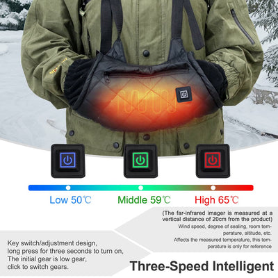 Heating Warm Handbag For Outdoor Ice Fishing Adjust Smart Gloves