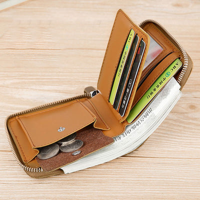 RFID Waterproof Lightweight Short Wallet