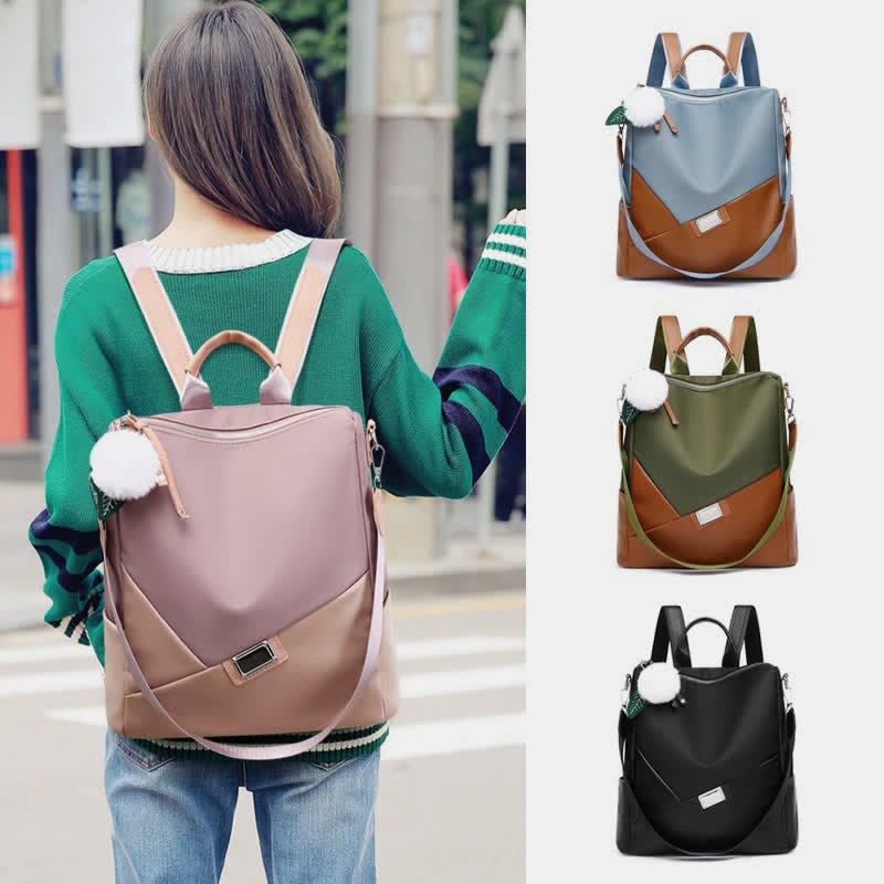Small Backpack Purse for Women Waterproof Shoulder Bag Handbag Travel Rucksack