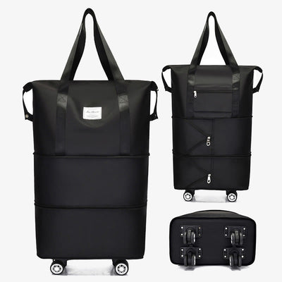 Large Short Trip Travel Bag Women Convenient Collapsible Duffel Bag