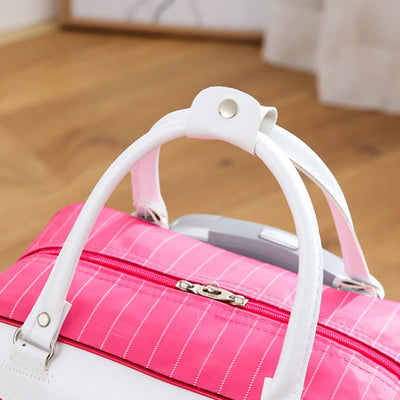 Women Pull Rod Travel Bag Large Capacity Backpack With Wheels