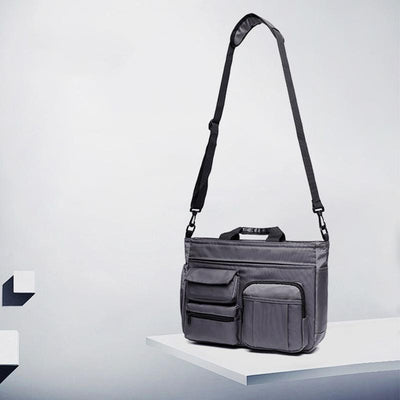 Water-Resistant Multifunctional Crossbody Laptop Handbag