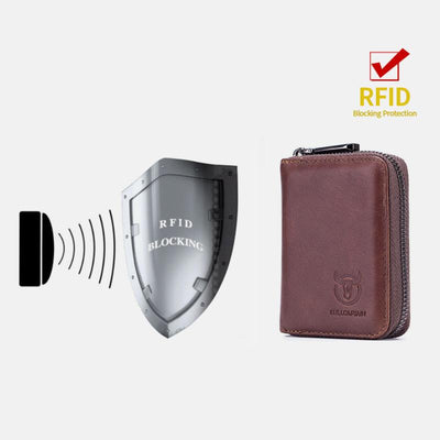 Real Leather Multifunctional Card Holder