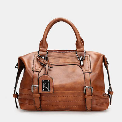 Large Capacity Retro Portable Crossbody Bag