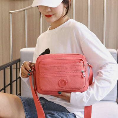Multi-Pocket Lightly Design Casual Crossbody Bag