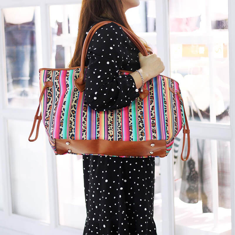 Casual Printing Canvas Tote Beach Bag