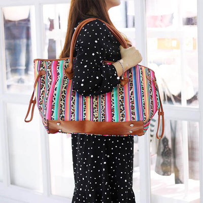 Casual Printing Canvas Tote Beach Bag