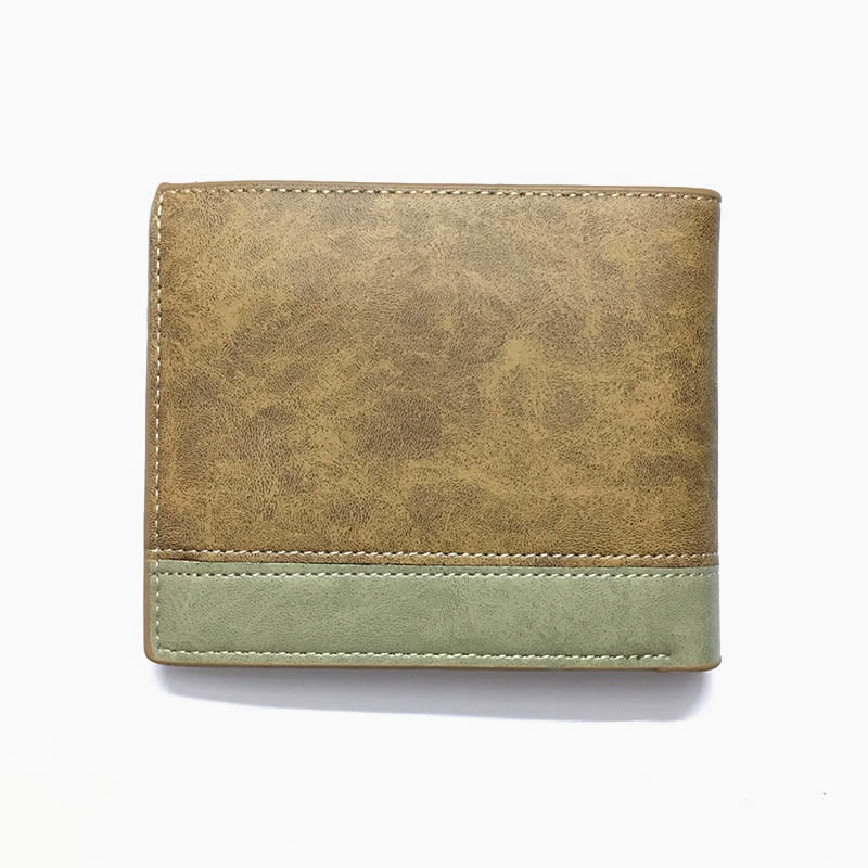 Bad Mother F**ker Wallet for Men Engraved Trifold PU Leather Wallet
