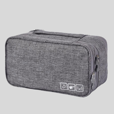 Storage Bag For Travel Oxford Protable Multi-Function Underwear Organizer