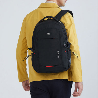 Classic Business Backpack For Men Large Travel Laptop Bag
