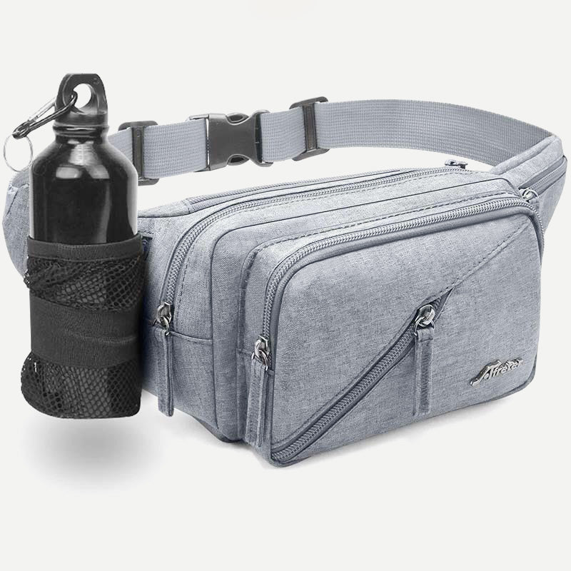 Unisex Waist Bag Lightweight Multi Pocket Chest Bag Crossbody Bag