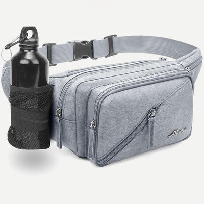 Unisex Waist Bag Lightweight Multi Pocket Chest Bag Crossbody Bag