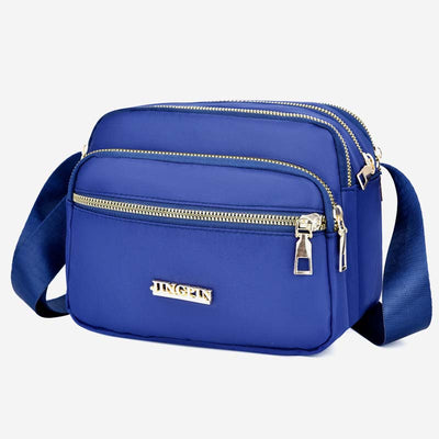 Super Large Capacity Multi-Compartment Waterproof Casual Crossbody Bag