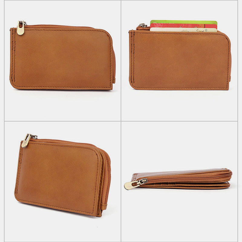 RFID Anti-theft Vintage Wallet Card Holder
