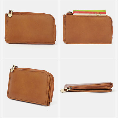 RFID Anti-theft Vintage Wallet Card Holder