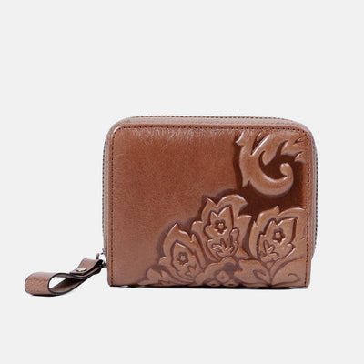 Multifunctional Retro Genuine Leather Coin Purse