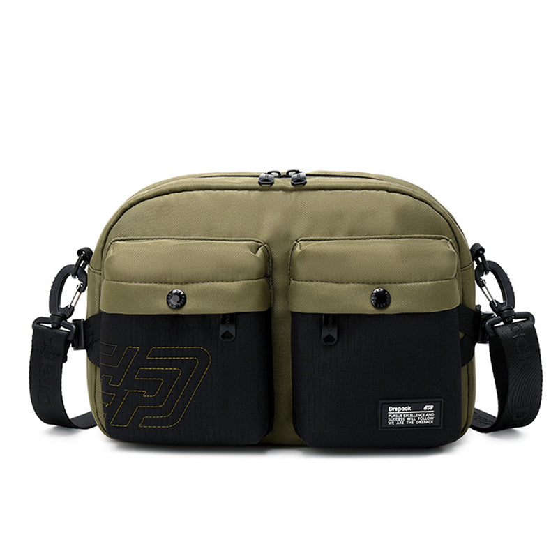 Messenger Bag for Men Streetwear Medium Satchel Bag for School Work