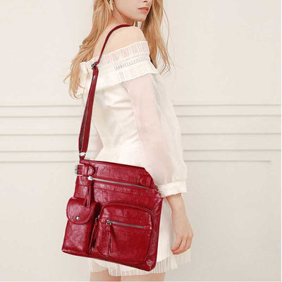 Large-Capacity Waterproof Crossbody Bag