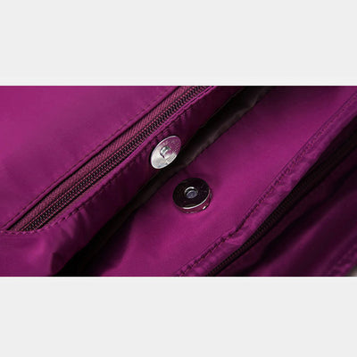 Large Capacity Handbag for Women Waterproof Multi Compartment Tote Shoulder Bag