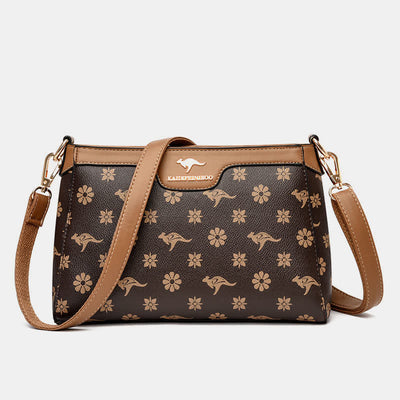 Leather Crossbody Bag for Women Casual Small Trendy Shoulder Purses