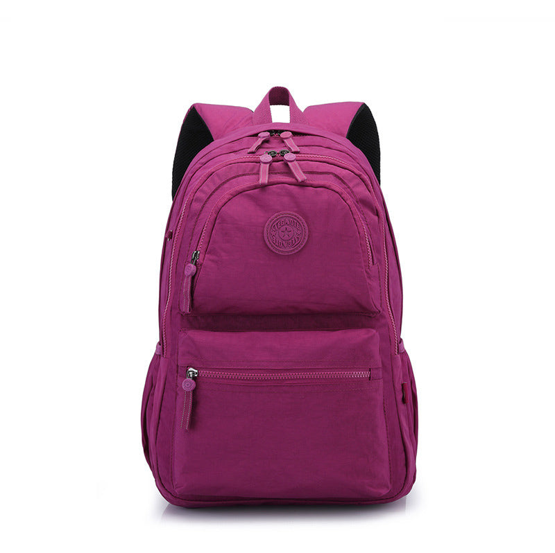Multi-Pocket Backpack Casual Daypack Laptop Backpack Bookbag for Women Student