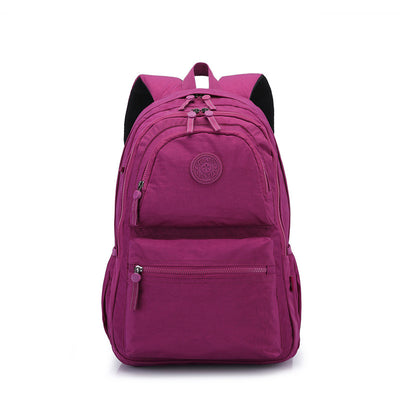 Multi-Pocket Backpack Casual Daypack Laptop Backpack Bookbag for Women Student