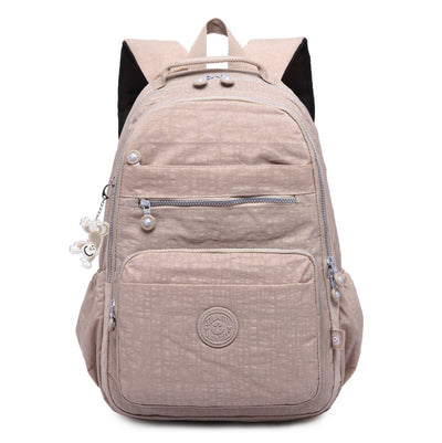 Waterproof Nylon Backpack Lightweight Sports Travel Daypack Multi-Color Optionals
