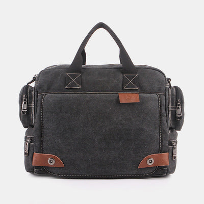 Large Capacity British Style Messenger Bag