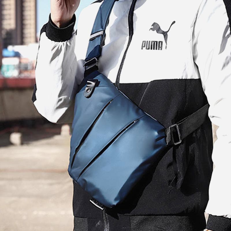 Sling Bag For Men Anti-Theft Multifunctional Sports Waterproof Chest Bag