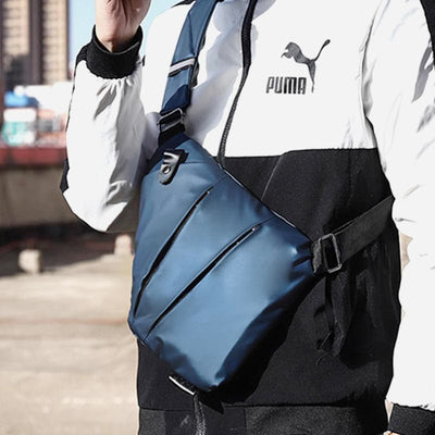 Sling Bag For Men Anti-Theft Multifunctional Sports Waterproof Chest Bag