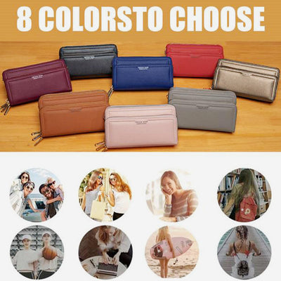 Large Capacity CellPhone Purse With Card Slots