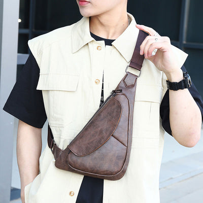 Large Capacity Lightweight Anti-theft Durable Business Sling Bag