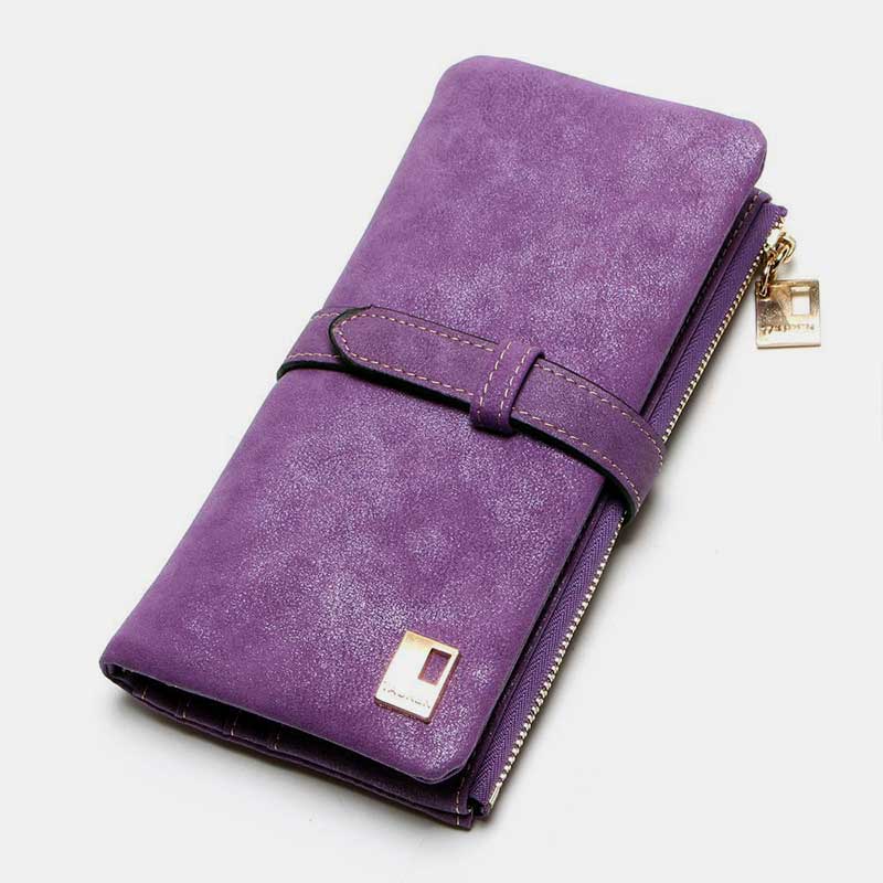 Lightweight Vintage Large Capacity Long Wallet