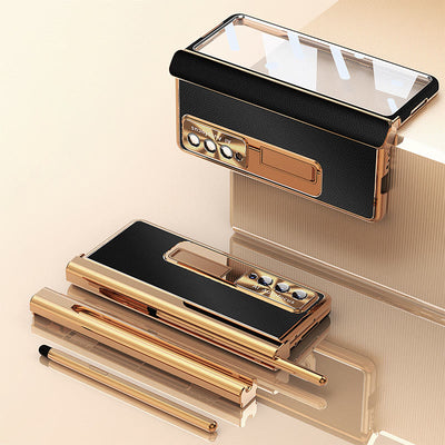 Phone Case For Z Fold 4 Magnetic Hinge Folding Protective Case