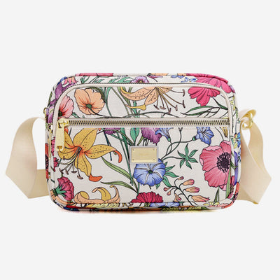 Crossbody Bag for Women Retro Temperament Waterproof Nylon Bag
