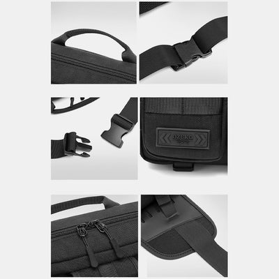 3 Way-Use Large Capacity Waterproof Breathable Comfortable Casual Sling Bag Waist Bag
