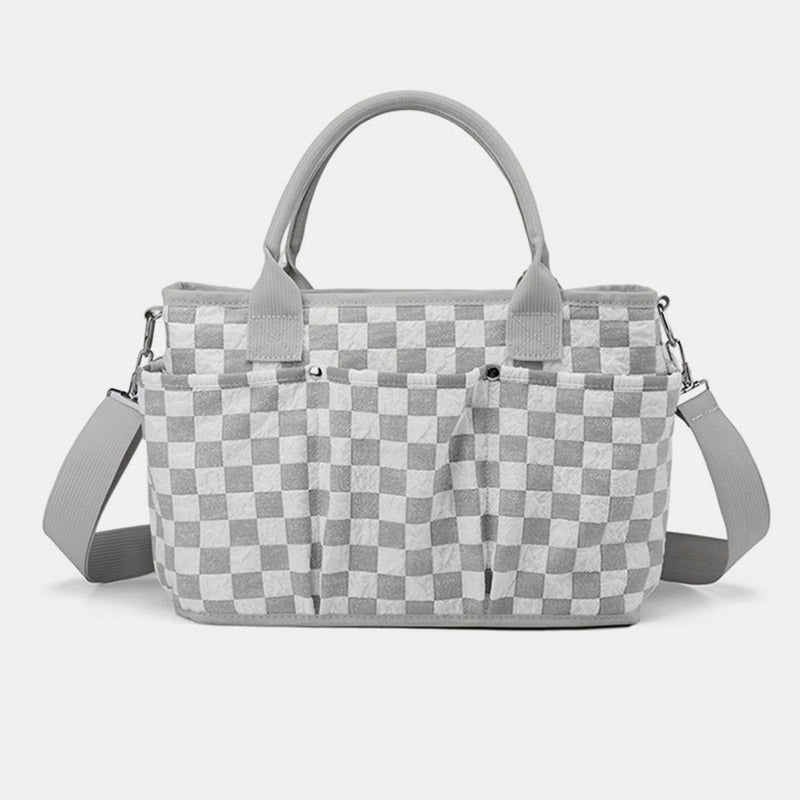Diaper Tote Bag Mommy Bag for Hospital Maternity Baby with Stroller Straps