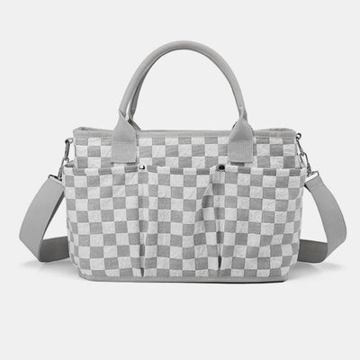 Diaper Tote Bag Mommy Bag for Hospital Maternity Baby with Stroller Straps