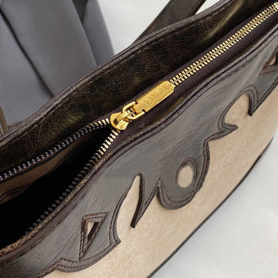 Retro Underarm Bag For Women Commutor Soft Lint Shoulder Bag